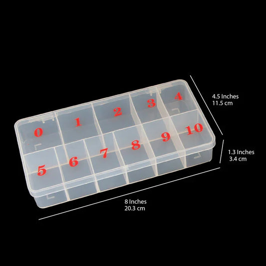 Cre8tion Empty 550 pc Plastic Tip Box Cloud