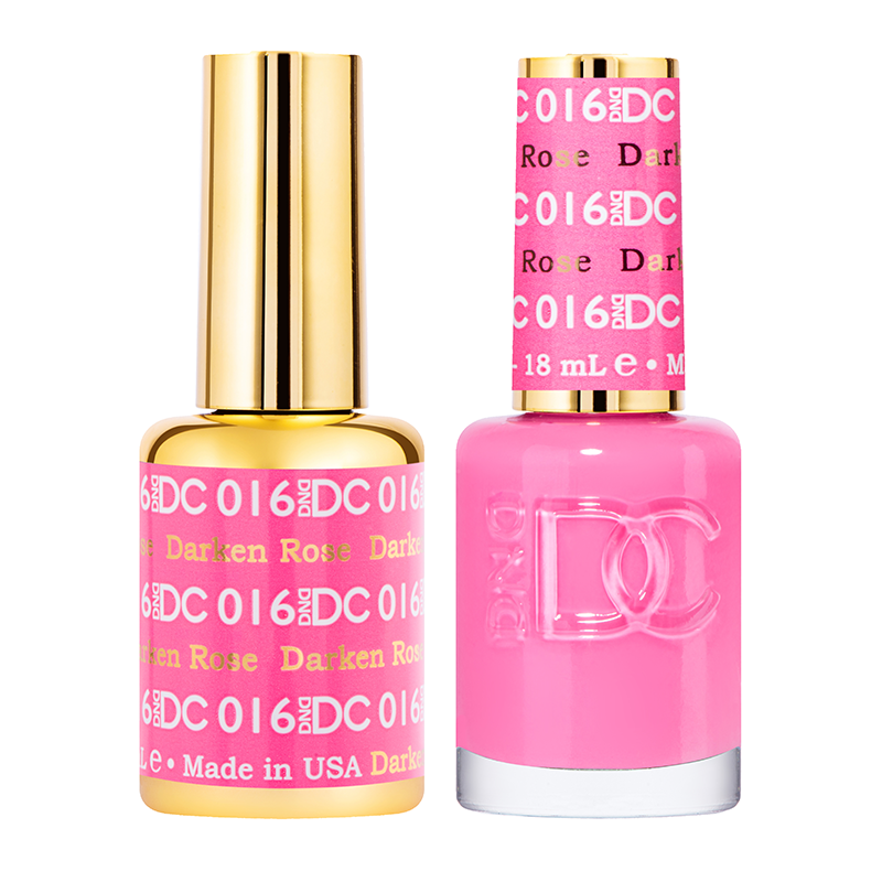 DND DC Duo Gel - #016  DARKEN ROSE