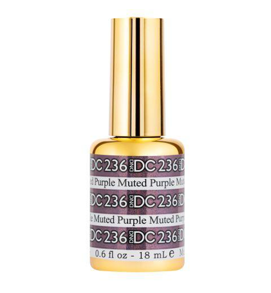 DND DC Mermaid Gel - 236 Muted Purple