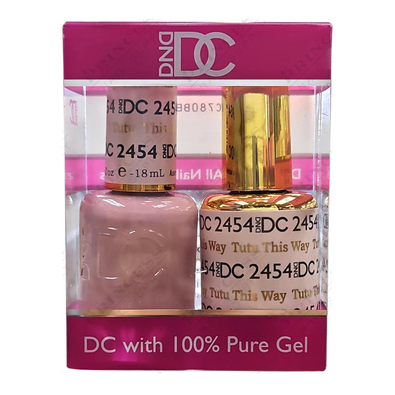 DND DC Duo Gel - #2454 Tutu This Way