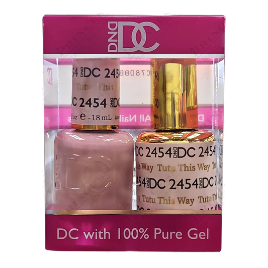 DND DC Duo Gel - #2454 Tutu This Way