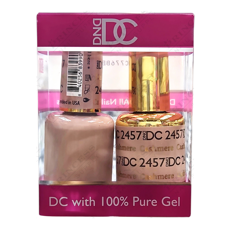 DND DC Duo Gel - #2457 Cashmere