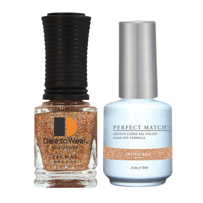 LeChat - Perfect Match - 165 Crystal Ball (Gel & Lacquer) 0.5oz