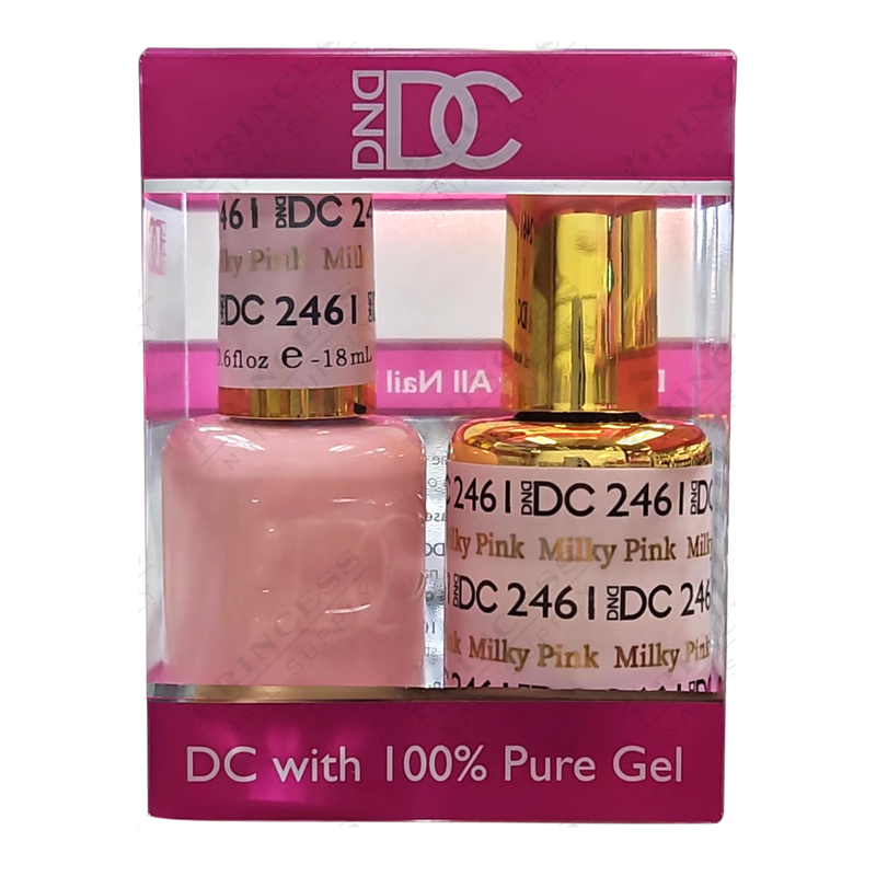 DND DC Duo Gel - #2461 Milky Pink