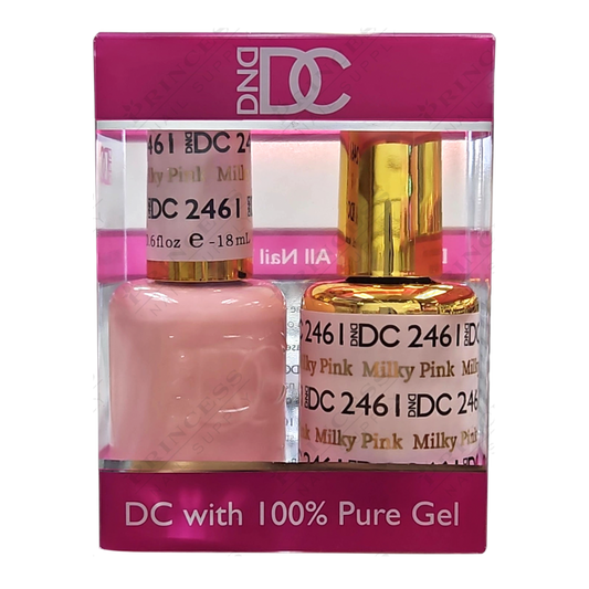 DND DC Duo Gel - #2461 Milky Pink