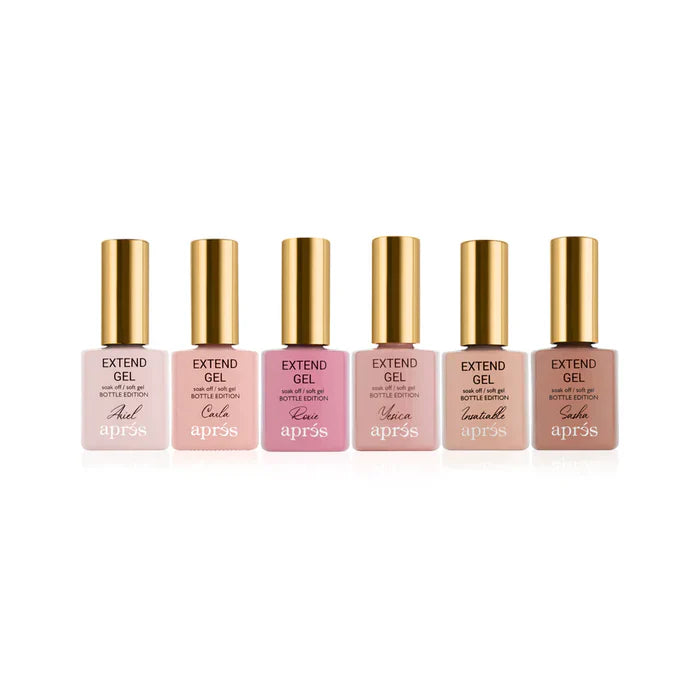 Apres Color Extend Gel Bottle Edition - Set of 6 Colors