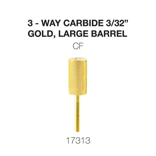 Cre8tion 3-Way Carbide Gold, Large Barrel 3/32" CF