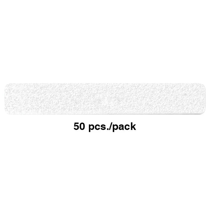 Cre8tion Nail File JUMBO White Sand Grit - USA Standard 1 Pack