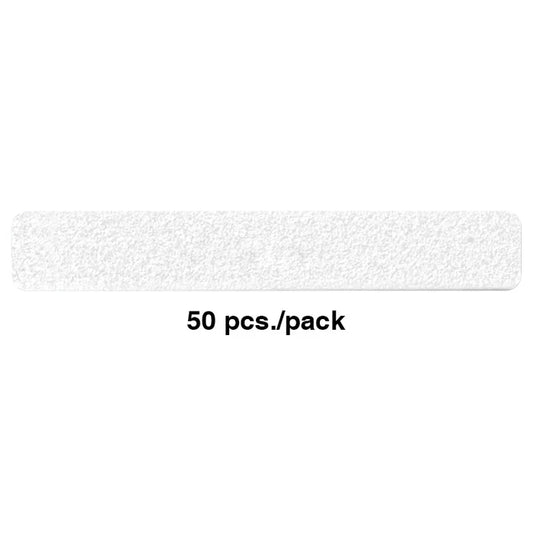 Cre8tion Nail File JUMBO White Sand Grit - USA Standard 1 Pack