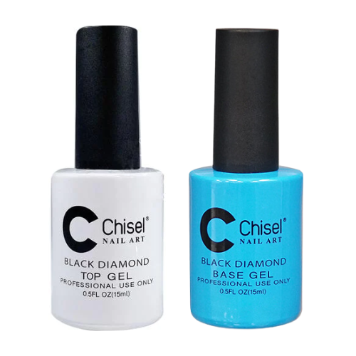 Chisel Black Diamond Top & Base Gel Duo