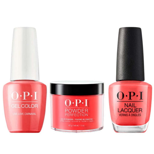 OPI 3in1 (Gel+Lacquer+Dip 1.5oz)  # A69 Live.Love.Carnival