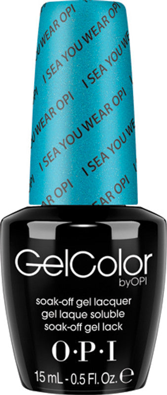 OPI GelColor .5oz (BLK) - #GC A73 - I Sea You Wear OPI!