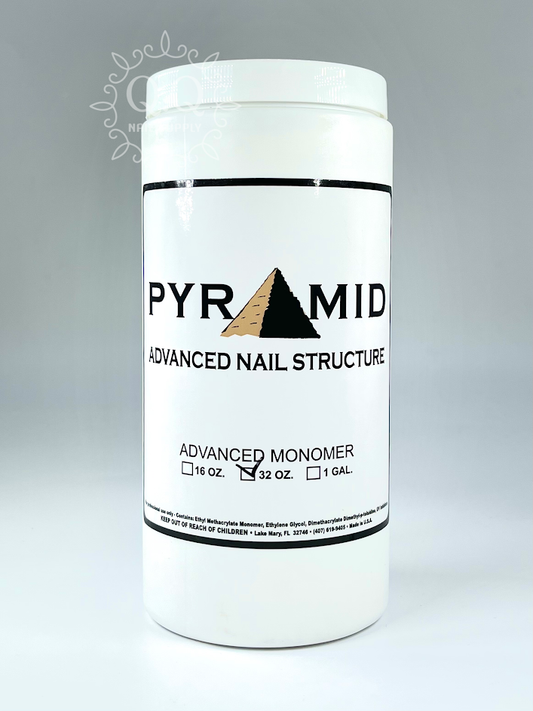 Pyramid 3 in 1 Acrylic and Dip Powder - Crystal Clear (40oz) | MUASUPPLY.COM