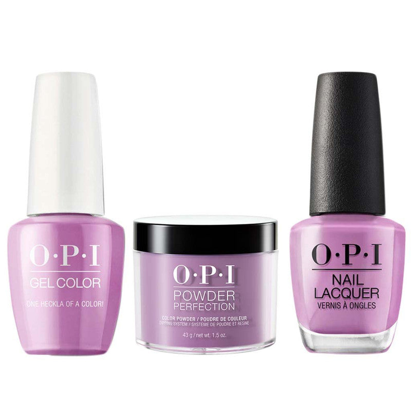 OPI 3in1 (Gel+Lacquer+Dip 1.5oz)  # I62 One Heckla of a Color!