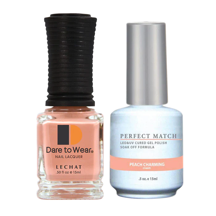 LeChat - Perfect Match - 169 Peach Charming (Gel & Lacquer) 0.5oz