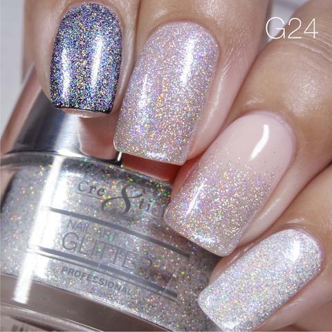 Cre8tion Nail Art Glitter 0.5oz 24