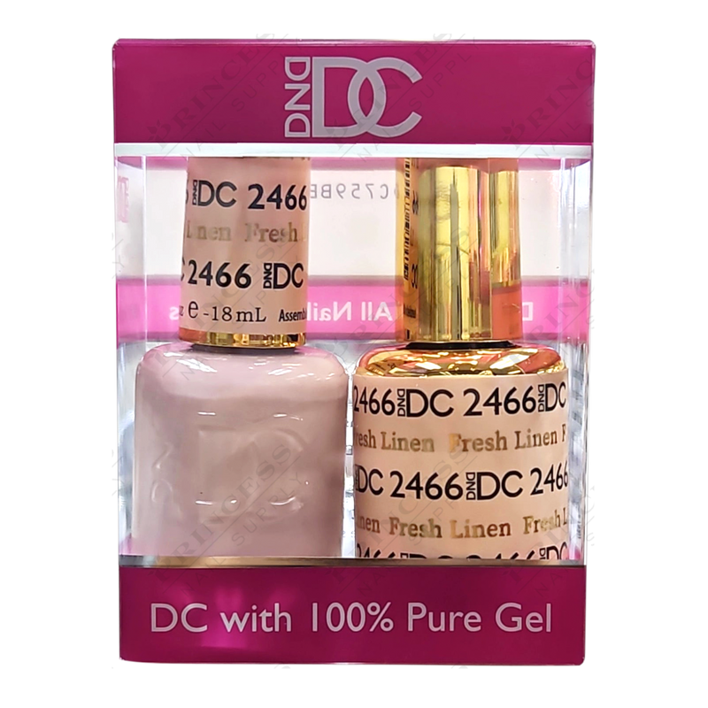 DND DC Duo Gel - #2466 Fresh Linen