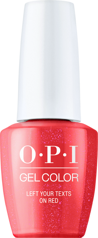 OPI GelColor .5oz #GC S010 - Left Your Texts on Red