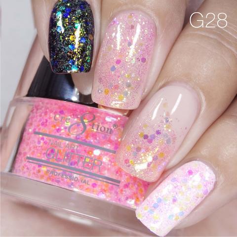 Cre8tion Nail Art Glitter 0.5oz 28