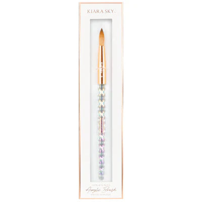 Kiara Sky - 100% Konlinsky Clear Acrylic Brush Collection - #8