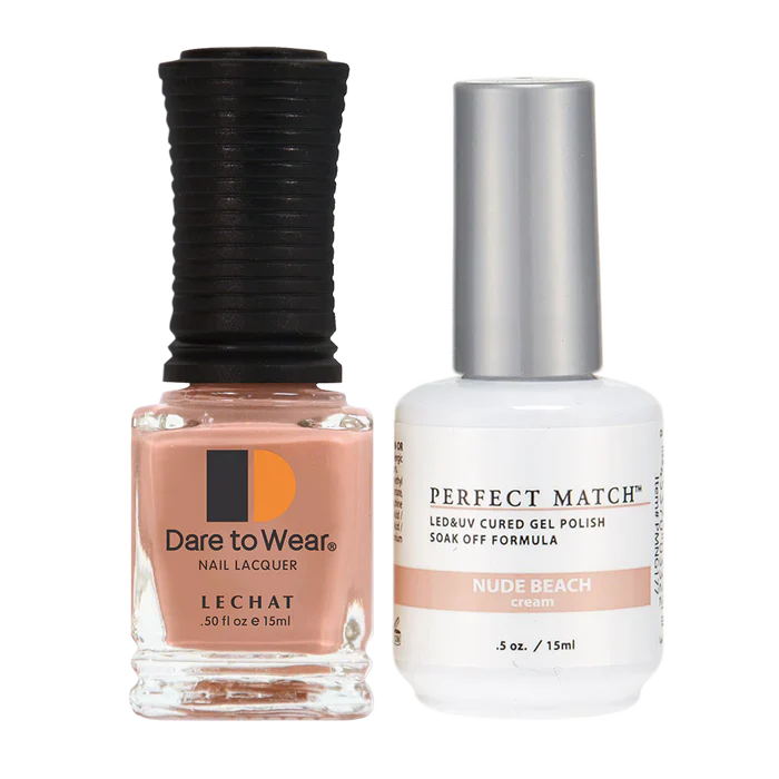 LeChat - Perfect Match - 177 Nude Beach (Gel & Lacquer) 0.5oz