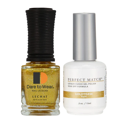 LeChat - Perfect Match - 181 Goldtease (Gel & Lacquer) 0.5oz