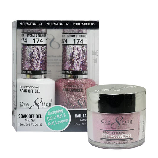 Cre8tion Trio Matching Colors (3pc) - 174 Storm & Thunder