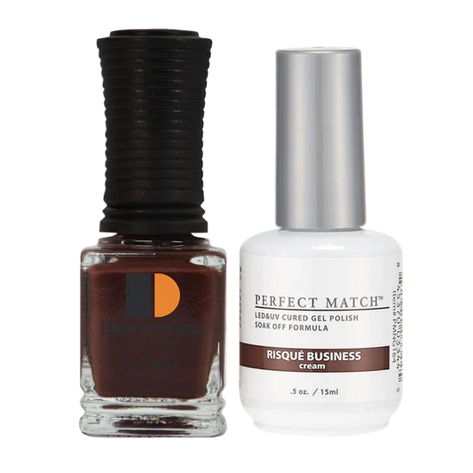 LeChat - Perfect Match - 184 Risqué Business (Gel & Lacquer) 0.5oz