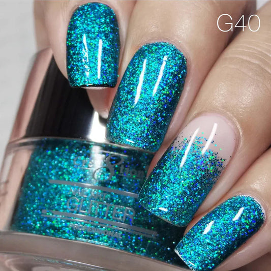 Cre8tion Nail Art Glitter 0.5oz 40