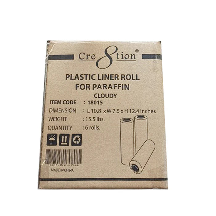 Cre8tion Plastic Roll for paraffin 11" x 19" Cloudy 1 Case 6 rolls