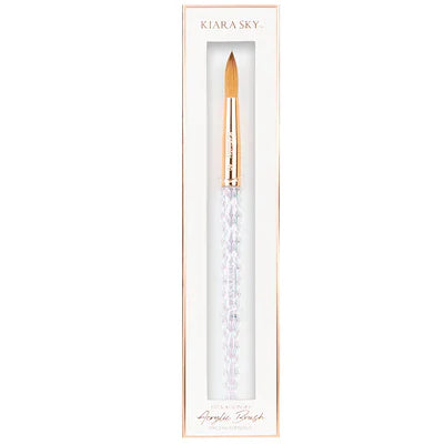 Kiara Sky - 100% Konlinsky Clear Acrylic Brush Collection - #10