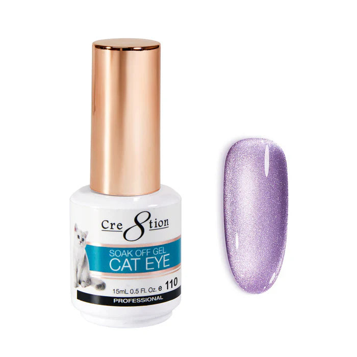 Cre8tion Cat Eye Soak Off Gel 0.5oz 110