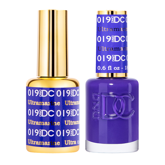 DND DC Duo Gel - #019  ULTRAMARINE