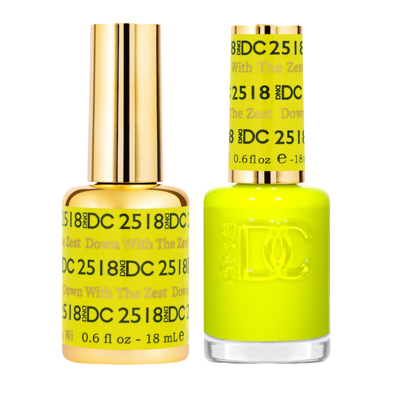 DND DC Duo Gel - #2518 Down With The Zest