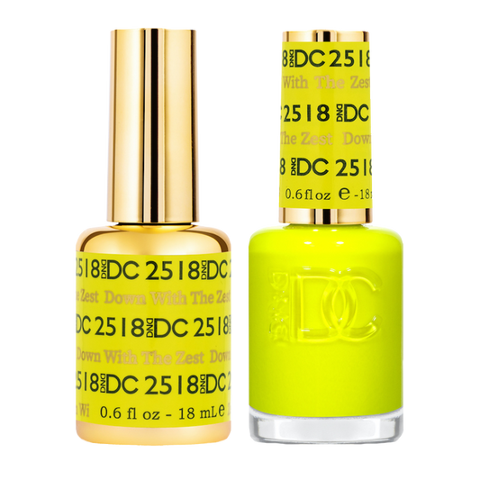 DND DC Duo Gel - #2518 Down With The Zest