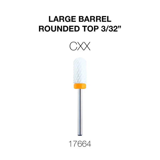 Cre8tion Ceramic Large Barrel - Rounded Top 3/32" CXX