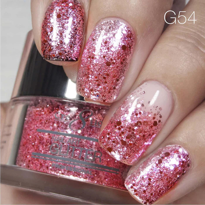 Cre8tion Nail Art Glitter 0.5oz 54