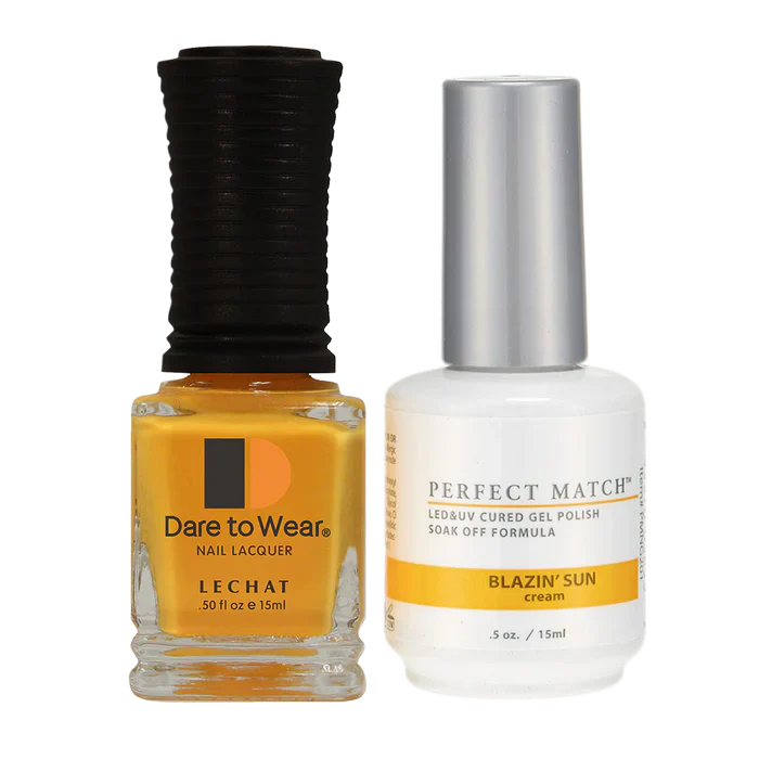 LeChat - Perfect Match - 201 Blazin' Sun (Gel & Lacquer) 0.5oz