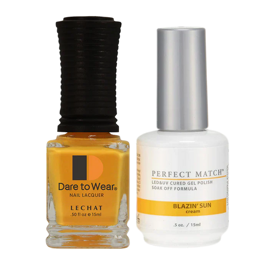 LeChat - Perfect Match - 201 Blazin' Sun (Gel & Lacquer) 0.5oz