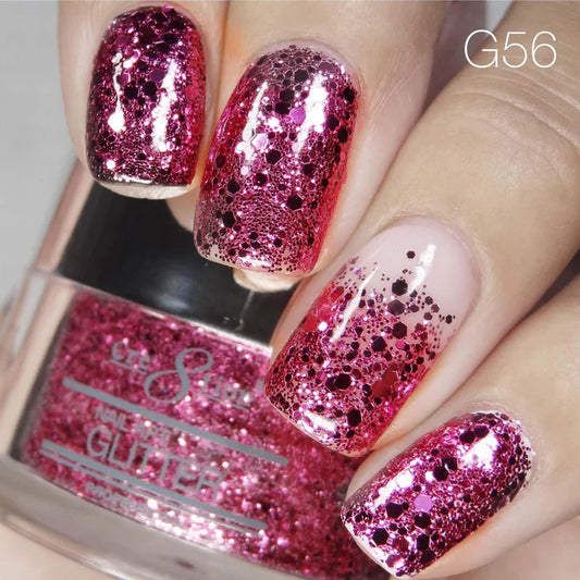 Cre8tion Nail Art Glitter 0.5oz 56