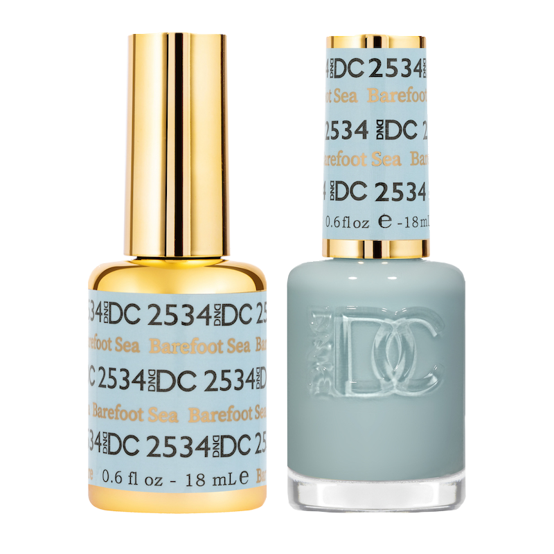 DND DC Duo Gel - #2534 Barefoot Sea