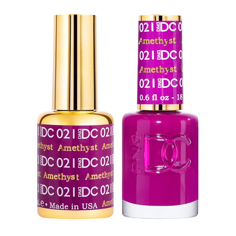 DND DC Duo Gel - #021  AMETHYST