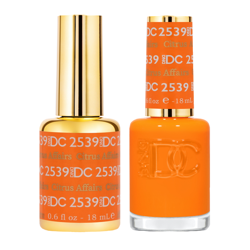 DND DC Duo Gel - #2539 Citrus Affairs