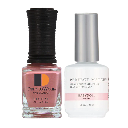 LeChat - Perfect Match - 213 Babydoll (Gel & Lacquer) 0.5oz