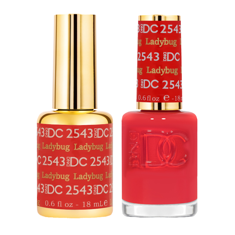 DND DC Duo Gel - #2543 Ladybug