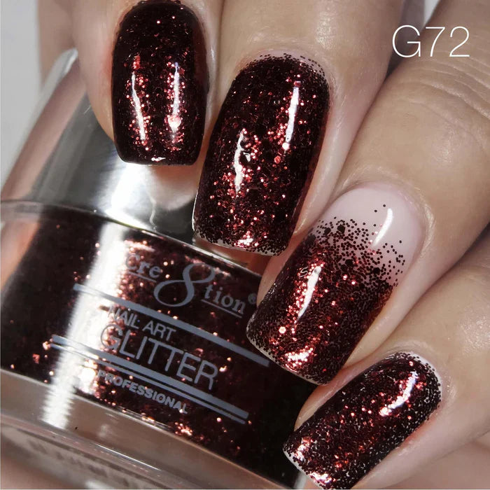 Cre8tion Nail Art Glitter 0.5oz 72