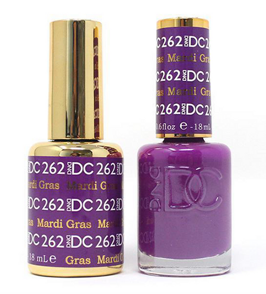 DND DC Duo Gel - #262 Mardi Gras