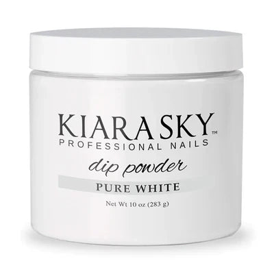 Kiara Sky - Dip Powder - PURE WHITE - 10oz