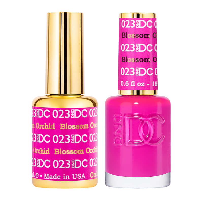 DND DC Duo Gel - #023  BLOSSOM ORCHID