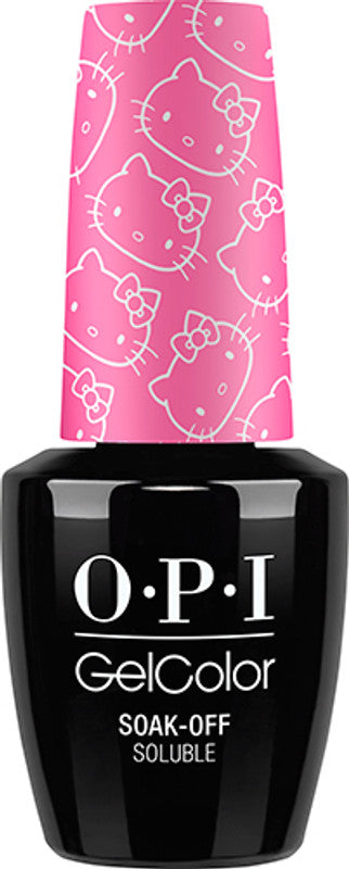 OPI GelColor .5oz (BLK) - #GC H87 - Super Cute in Pink